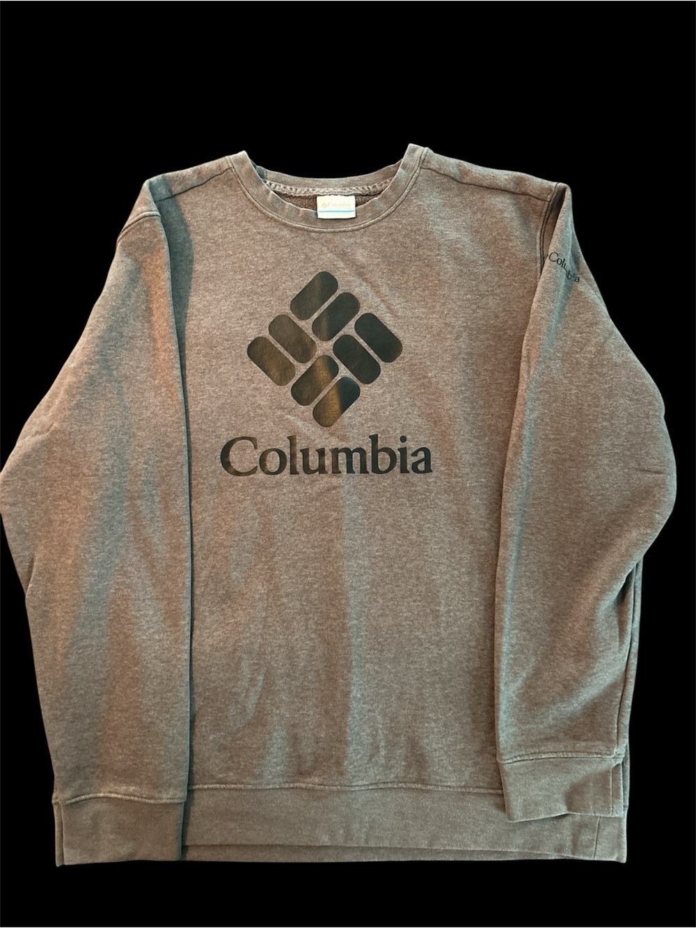 Columbia Brown Logo Crewneck Sweatshirt - Women's